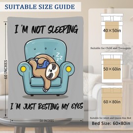 Fathers Day Funny Gifts for Dad from Daughter Son Best Dad Ever Father Birthday Gifts Super Cozy Throw Flannel Blanket for Couch 60"x50" Grey