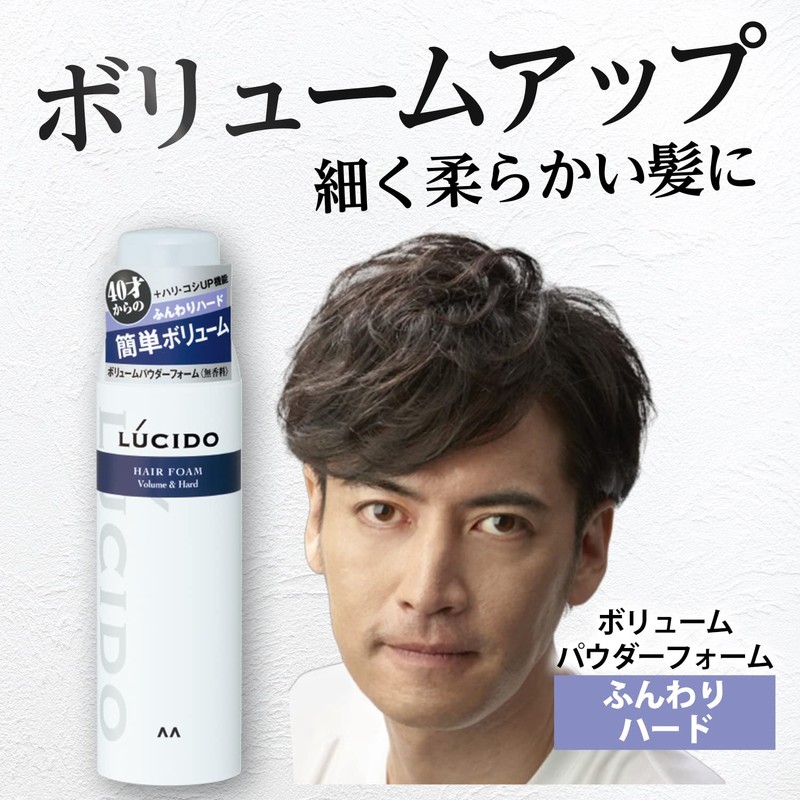 Lucido Volume Powder Foam Fluffy Hard 6.3 oz (185 g)