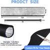 3-Layer HVAC Copper Pipe Insulation Cover, 72''x10.2'' 600D Oxford AC