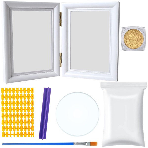 Yauhar Paw Print Impression Kit for Dog Cat, Picture Frame