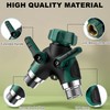 2-Way Y Splitter with Shut-off Valves Gardena Hose Accessories for