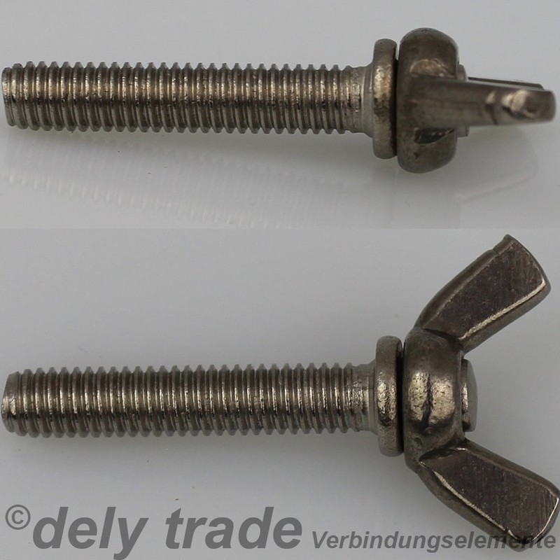Wing Screws M8 x 30 American Shape Similar to DIN