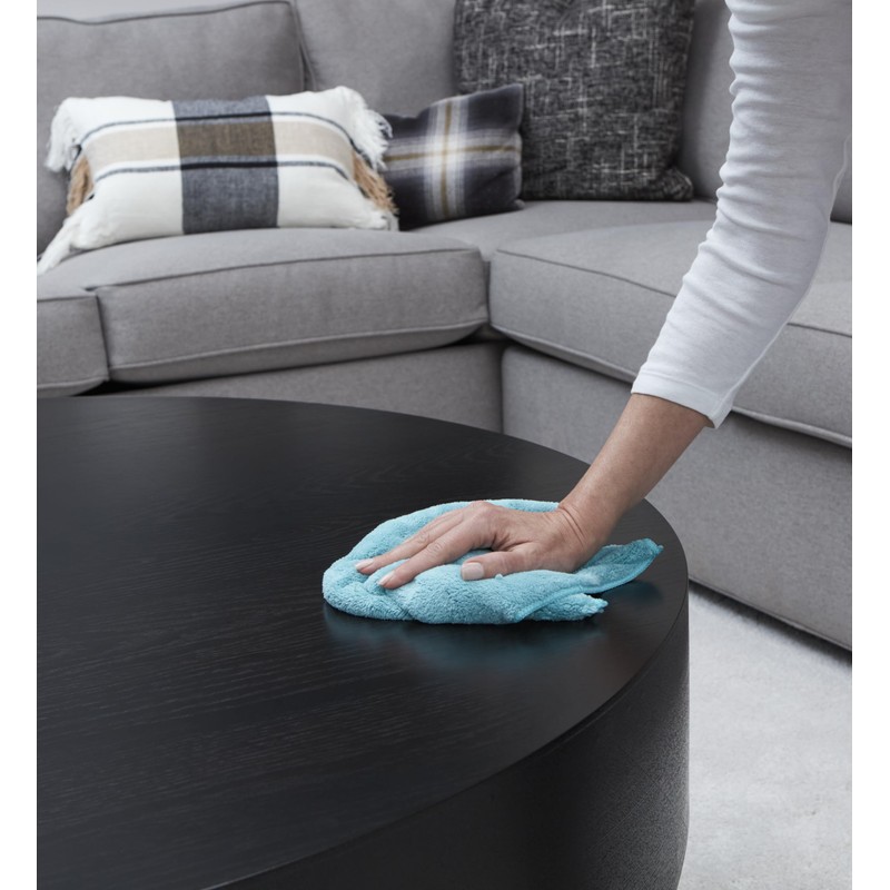 Casabella Microfiber 12" x 14" Cloth, Pack of 2, Blue