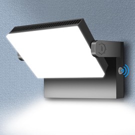 ledmo 150W LED Outdoor Wall Pack Light with Dusk to Down Photocell 360° Rotatable Head Commercial Security Light 21000lm IP68 5000k Floodlight Fixtures for Yard Building Patio Shop