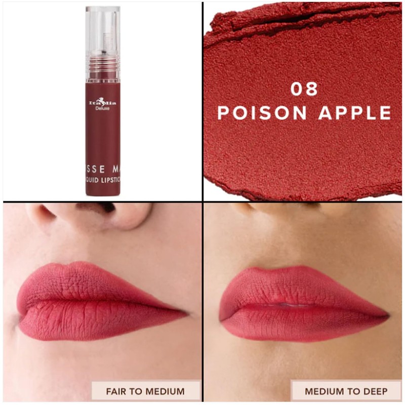 Italia Deluxe Pick 1 Mousse Matte Liquid Lipstick Comfortable Velvet