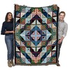 Pure Country Weavers Quilt Blanket - Log Cabin - Patterns