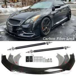 Unbranded For Infiniti G37 Coupe/ Front Bumper Lip Part Accessories Splitter Spoiler Body