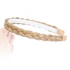 BOBIYA Headband Synthetic Hair Braided with Teeth Headband Accessories for