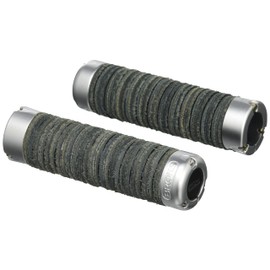 Brooks PLUMP Leather Grip Black Adjustable Length Natural Leather Grip