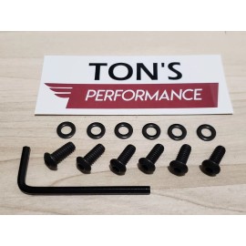 Ton's Performance Derby Cover Stainless Bolts or Screws - Harley 5 or 6 Hole Big Twin / Sportster