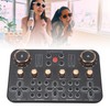 Sound Board Multiple Effects Voice Changer Sound Card for Live