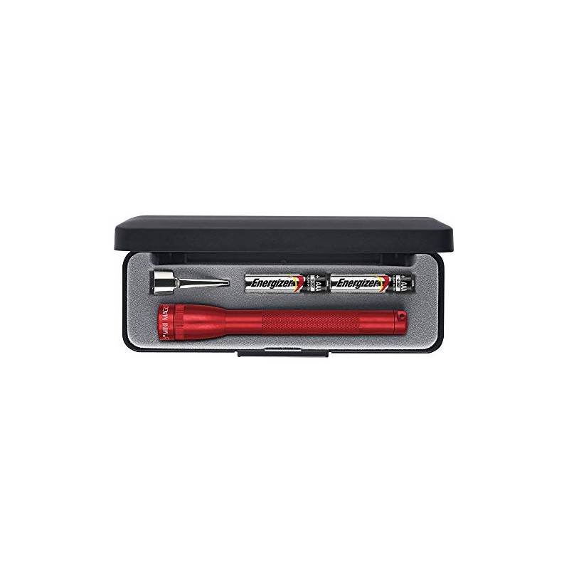 MagLite M3A032Maglite Mini Incandescent 2-Cell AAA Flashlight in Presentation Box,