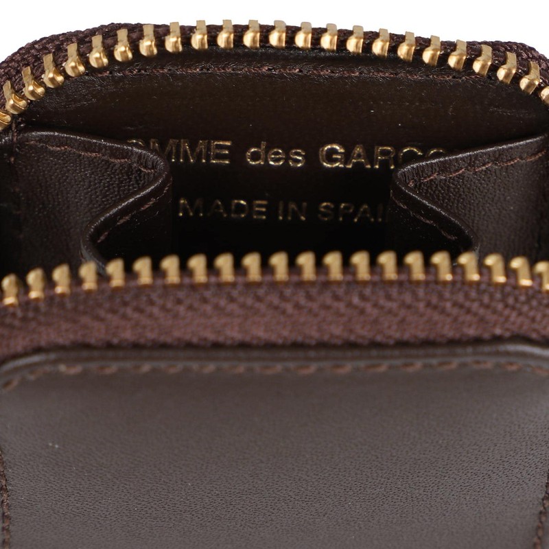 Comme des Garcons SA4100 Wallet, Coin Purse, Genuine Leather, Round