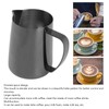 Milk Frothing Pitcher 304 Stainless Steel Coffee Steaming Pitcher Multipurpose