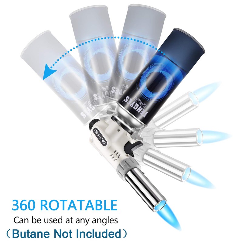 Kitchen Butane Blow Torch Lighter - Culinary Torch Chef Cooking