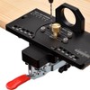 Hopbucan 35mm Concealed Hinge Jig Kit with Drill Guide Position,