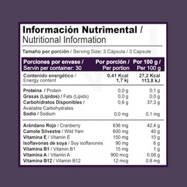 ZEN NATURA  ISOFLAVONAS DE SOYA CON CAMOTE Y ARANDANO 90 CAPS DE 500 MG - Producto Original de Alta Calidad, Entrega Rápida y Segura, Garantía Incluid