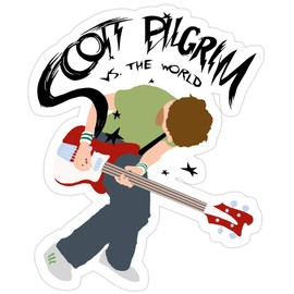 Big Lens store Scott Pilgrim vs The World Stickers (3 Pcs/Pack)