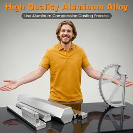 Easy Lift Trailer Jack,Heavy Duty Boat Trailer Jack Suitable for 8-15 Inch Wheels of Single-axle Vehicles,Boats,Camping Trailers,etc.,Aluminum Alloy Boat Trailer Jack,Quick Jack