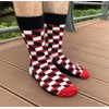 Mens Dress Socks,EmaoFun Funny Fancy Colorful Casual Pattern Crew Socks(Grazing