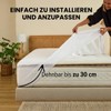 Dreamway Mattress Protector 180 x 200 cm - Waterproof &