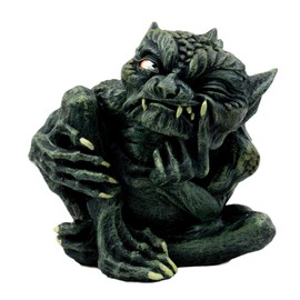 Ebros Gift Demonic Notre Dame Toad Troll Gargoyle Figurine Collectible (Sinister)