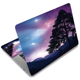 SUPERDANT Laptop Skin Starry Sky Laptop Skin Sticker Universal Notebook Skins Sticker 12 13 13.3 14 15 15.4 15.6 Inch Vinyl Laptops Cover Sticker Removable Notebook Protection
