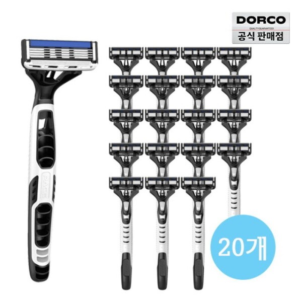 PACE4 portable razor 4Px5 (total 20P) / PACE4 휴대용 면도기
