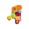 Set da Te in PLASTICA con Vassoio 12+