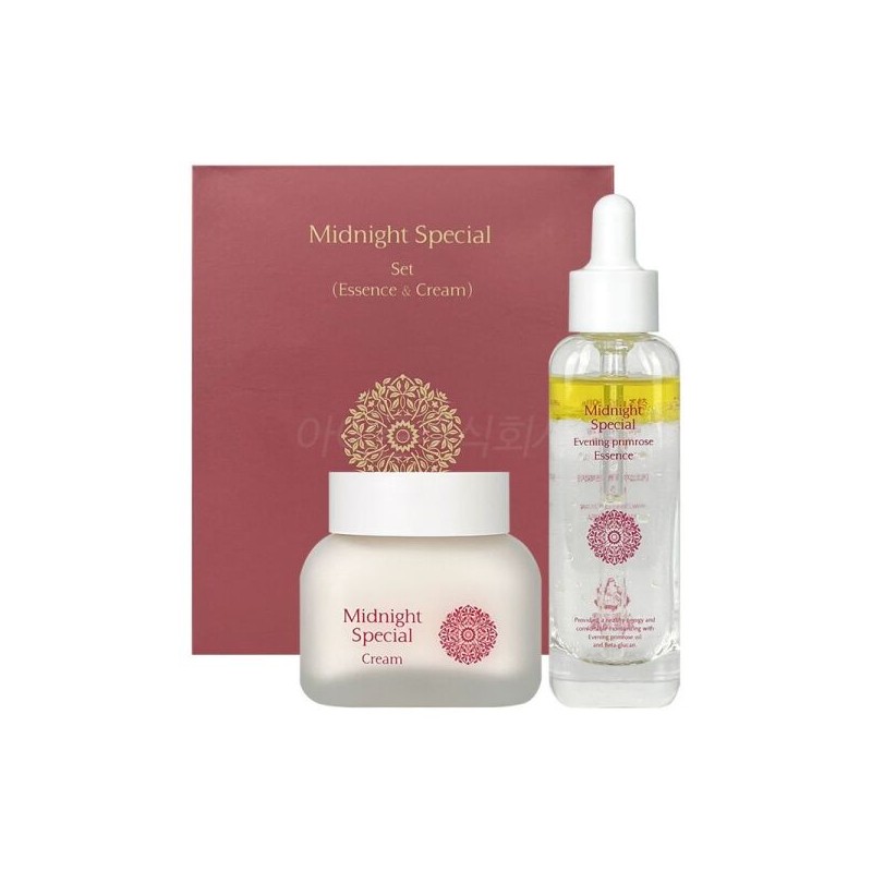 Charmzone 참존 미드나이트 스페셜 세트 (에센스30ml+크림50ml) Charmzone Midnight Special Set