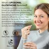 2400 MG Liposomal Glutathione Softgels, Max Absorption, Active Form L-Glutathione