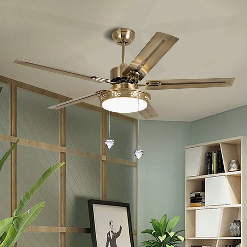 Ceiling Fan Pull Chains Clear Crystal Prism Ball Ornaments 20