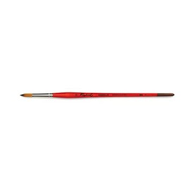 Raphael Kaerell Long Handle Oil & Acrylic Brush, Round, 18, Natural