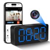 Small Surveillance Camera, Small Security Camera, Small Clock-type, 140° Wide