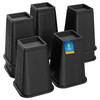 MYMULIKE Bed Risers 8 Inch Heavy Duty, Furniture Risers Lifts