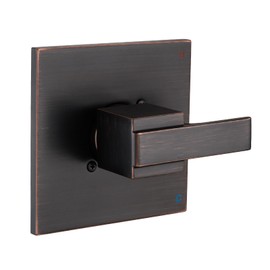 Replacement for Delta 13/14 Series Square Shower Trim Kit, Shower Cover with Handle (Valve& Catridge Not Inclued)- Oil Rubbed Bronze