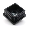 Design61 4 x Threaded Plugs Square Tube Plugs 40 x