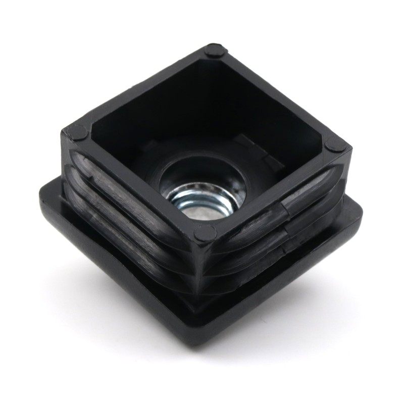 Design61 4 x Threaded Plugs Square Tube Plugs 40 x