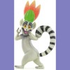Madagaskar 99932 Figur King Julien, 6 x 10 x 6