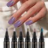 Lápiz de Esmalte Uñas, 6 Piezas Lápices Esmalte Uñas Gel