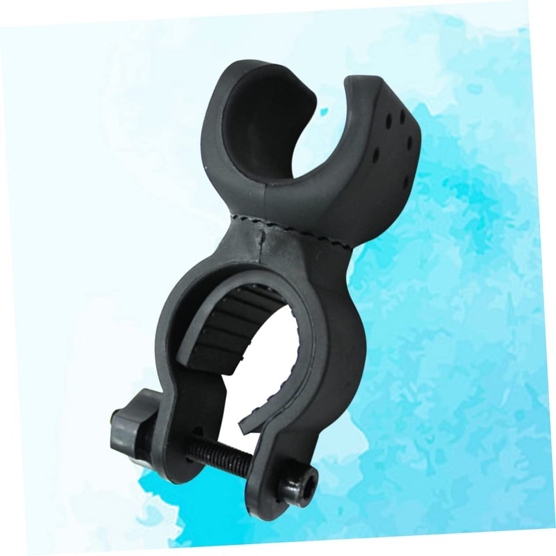 Outanaya Bike Flashlight Mount Holder Rubber Pad 360 Degree Rotating