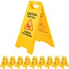 Electriduct Caution Wet Floor Sign 24" OSHA Compliant Bilingual Double-Sided