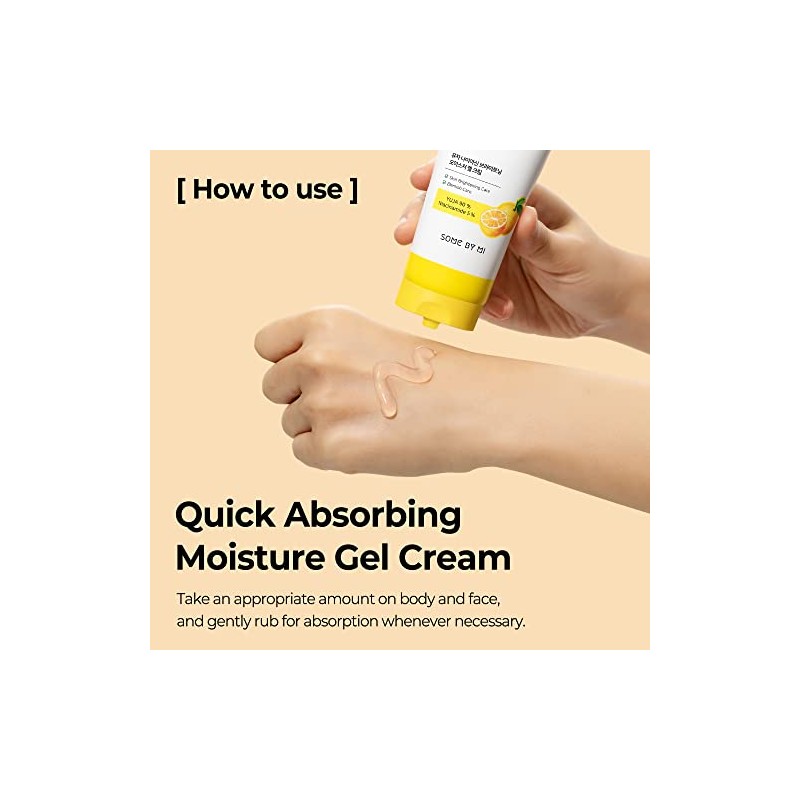 SOME BY MI Gel facial - yuja niacin brightening moisture