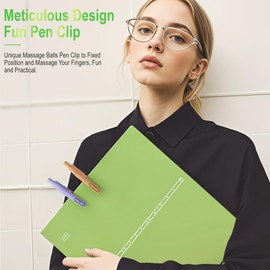 JIMMIDDA Gel Pens, 8 Pcs 0.7mm Black Ink Pens Fine Point Smooth Writing Pens, Aesthetic Gel Pens for Journaling Note Taking, Office School Supplies and Nurse School Supplies Gifts for Women Men