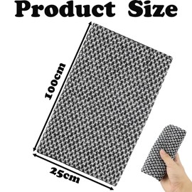 3PCS Sima Japanese Exfoliating Towel, Back Frosted Washing Machine for Showering, Extra Long Exfoliating Wash Cloth, Body Exfoliator Sponge Net Cloth, Used for Showering (Black) ﻿