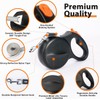 Heavy-Duty Retractable Dog Leash 16-Foot - Auto-Brake & 360° Tangle-Free