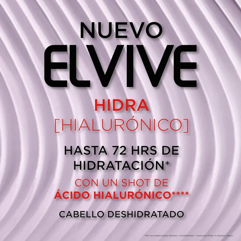 Shampoo Elvive Hialuronico 680ml