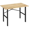 HOMCOM 46" L x 28" W Oak Wood Work Bench,