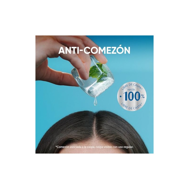 Head Shoulders Shampoo Control Caspa Anti-Comezón 375 ml 180 ml