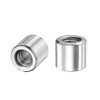 sourcing map Round Welding Nuts M8 x 14 mm x